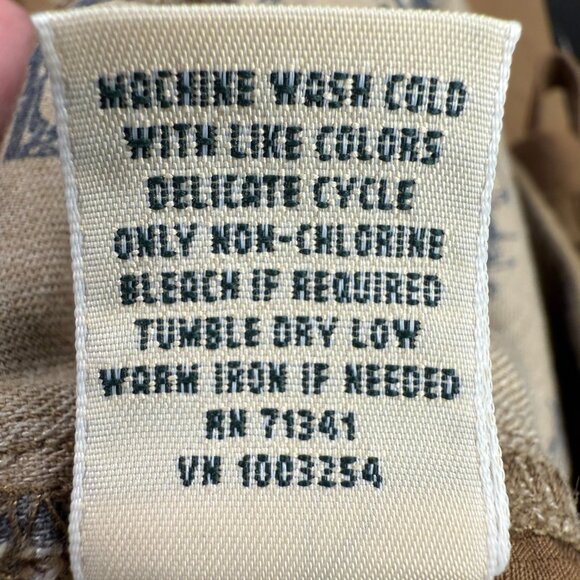 L.L. BEAN Women's EUC Stretch Ripstop Pull-On Pants Slim-Leg Camel | Size M - Picture 10 of 10